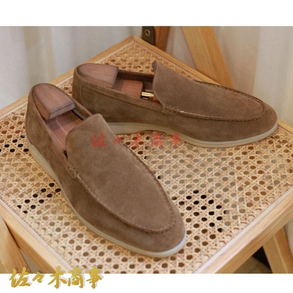 牛革皮 ビジネスシューズ メンズ カジュアルシューズ 革靴 背が高くなる ラウンドトゥ スエード 就職 おしゃれ シンプル スリッポン