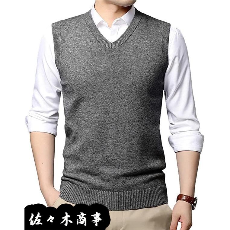 ニットベスト メンズ 春服 100 綿 Vネック 事務服 学生 制服 セーター ベスト ビジネス メンズ コットン ノースリーブ 無地 Qxqsgaad87 佐々木 通販 Yahoo ショッピング
