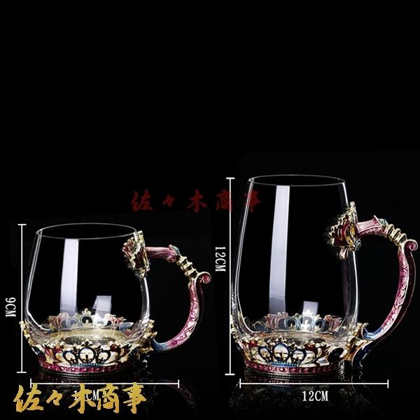 ティーマグ ハンドメイド バタフライ バラ フラワー エナメル ティー グラス コーヒーカップ スプーン付き パーソナライズ 誕生日_22
