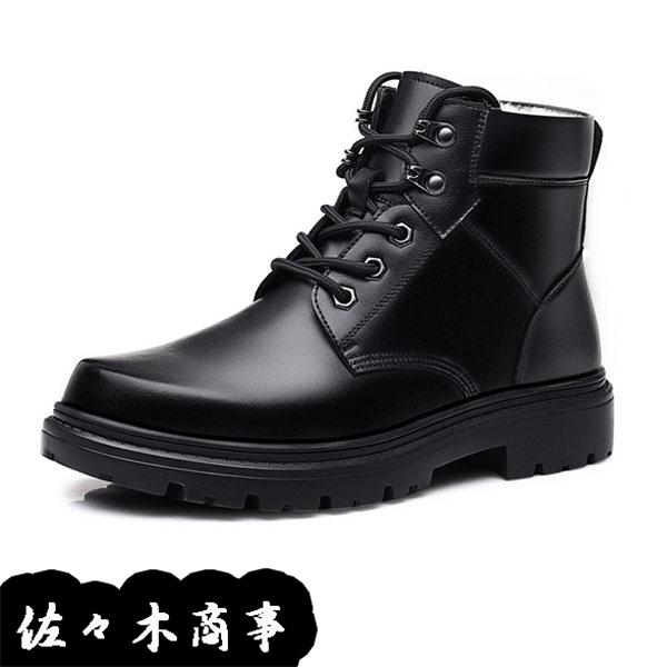 メンズ ワークブーツ マーティンブーツ イングランド風 かっこいい ハイカット レースアップ ラウンドトゥ 厚底 滑り止め 防水 通気性 店舗良い