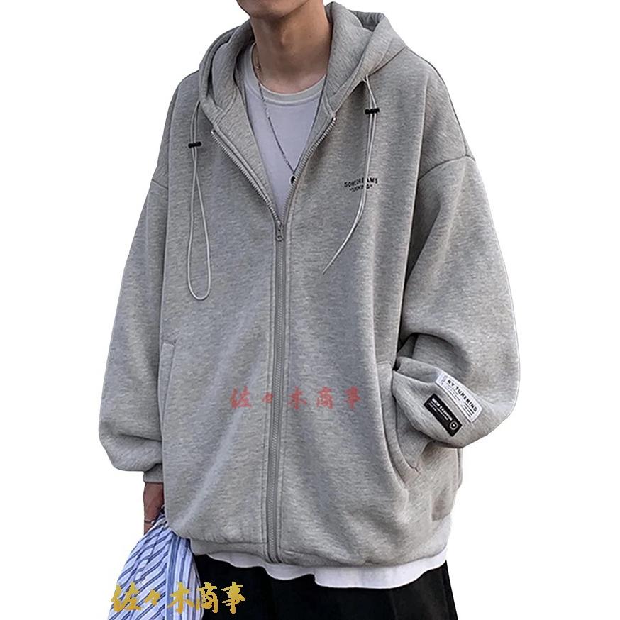 パーカー メンズ トレーナー オーバーサイズ ジップアップ ポケット付き 無地 フルジップパーカー 長袖 ログ付き ビッグシルエット Wiixca4ccb5 佐々木 通販 Yahoo ショッピング