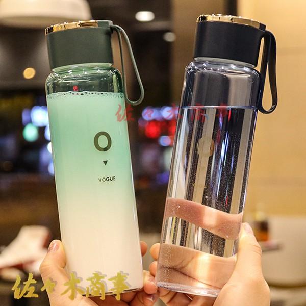 ガラス水筒 瓶 ビール瓶 400ml クリアボトル ウォーターボトル