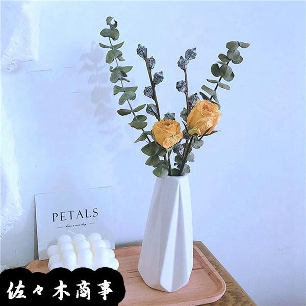 ドライフラワー 木綿 バラ ユーカリ プリザーブドフラワー アートフラワー 花瓶付き 世話いらず 防カビ リアル 卓上 在宅 花園 彼女 Xhyx0e60d8e9a3de 佐々木 通販 Yahoo ショッピング