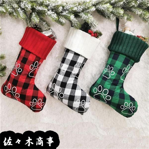3点セット クリスマス靴下 クリスマス飾り スノーフレーク 犬の爪 チェック ストッキング プレゼント キャンディ お菓子入れ ギフト袋 Xhyxb04e331d9bd8 佐々木 通販 Yahoo ショッピング
