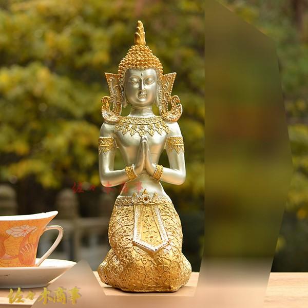 東南アジア風  タイ式  仏像  置物9e 仏像 置物 神様 釈迦仏 東南アジア風の置物 タイの仏像