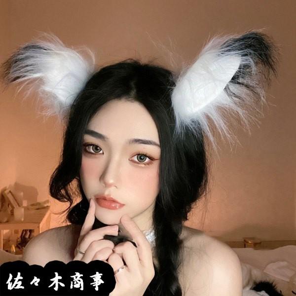 当季大流行 髪飾り 女の子 リアル 猫耳 コスプレ小道具 御狐神 狐耳 目立つカチューシャ ヘアバンド 超かわいい 変身 ヘアアクセサリー コスプレ カチューシャ カラー 狐耳ピンク Www We Job Com