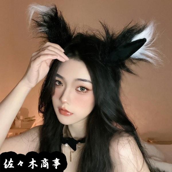 当季大流行 髪飾り 女の子 リアル 猫耳 コスプレ小道具 御狐神 狐耳 目立つカチューシャ ヘアバンド 超かわいい 変身 ヘアアクセサリー コスプレ カチューシャ カラー 狐耳ピンク Www We Job Com