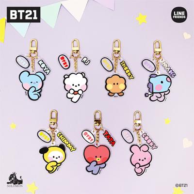 Bt21 公式グッズ Minini Ath アクリルキーリング グッズ Acrylic Keyholder Ath アクリルキーホルダー アクキー 防弾少年団 定番の冬ギフト