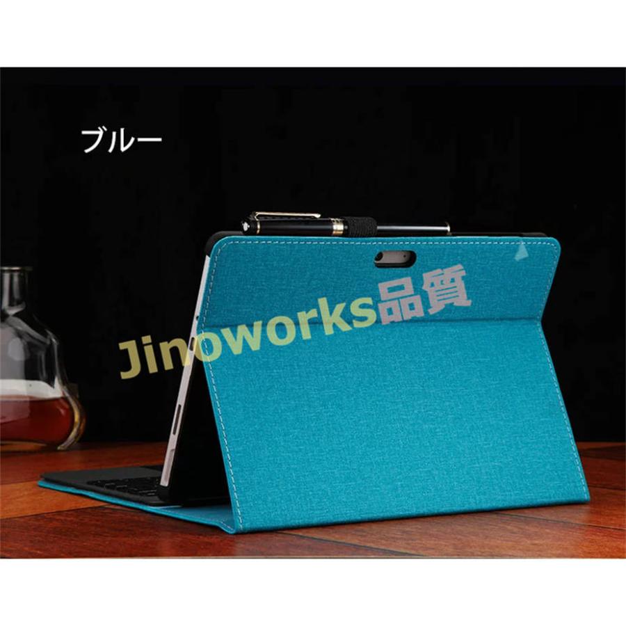 Surface Go 3ケース 2021モデル Surface Pro8ケース Surface Go/Go2ケース/カバー Surface Pro4/5/6/7 ケース スタンドカバー PUレザー｜jinoworks-shop｜09