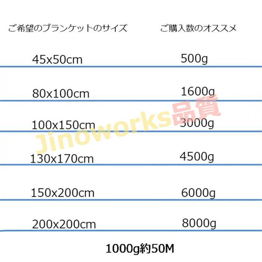 チャンキーニット 毛糸 編み物 寝具 ひざ掛け 【2000G】チャンキーニット 幅2CM 毛糸 チャンキーニット ヤーン ニットヤーン｜jinoworks-shop｜03