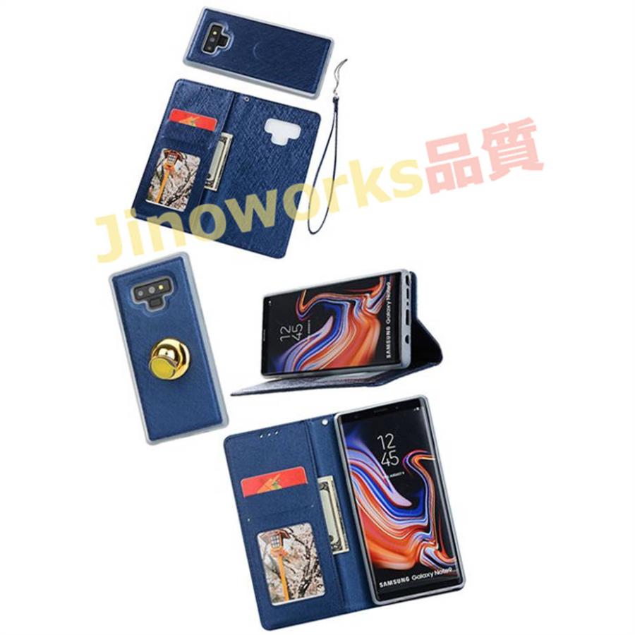 Galaxy Note9スマホカバー カード収納 スタンド機能 ギャラクシー ノート9カバー 車載ボルター対応 SC-01L ケース SCV40｜jinoworks-shop｜20