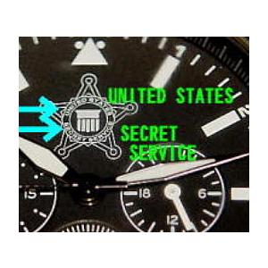 USシークレットサービス隊員支給専用ウォッチ新同（既に現役隊員以外