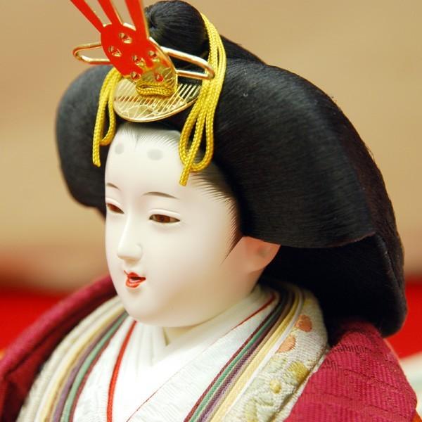 雛人形 3段飾り ひな人形 組立式 三段 5人飾り 初節句 お雛様 JIN雛匠