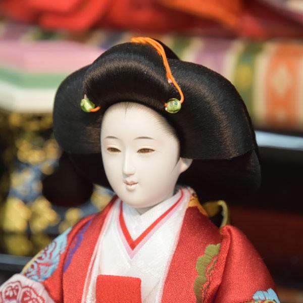 雛人形 3段飾り ひな人形 組立式 三段 5人飾り 初節句 お雛様 JIN雛匠