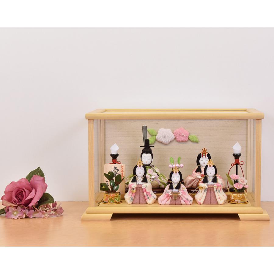 雛人形 木目込 一秀作 ひな人形 木目込み ケース飾り コンパクト 丸いお顔 可愛い おしゃれ 5人飾り 小さい ミニ お雛様 モダン 白木 木目 ナチュラル 5010 11 3hide C 116 家具通販 販売店インテリアジンヤ 通販 Yahoo ショッピング