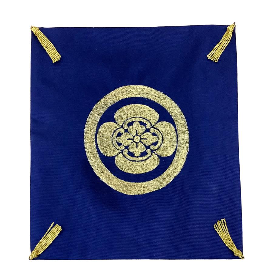 富久紗 ふくさ 結婚式 九寸 倉庫管理品 特価 富久紗 袱紗 つづれ 刺繍 家紋入