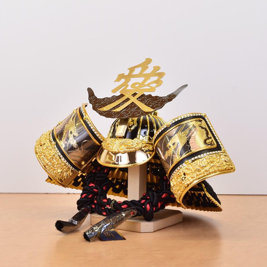 五月人形 コンパクト 収納飾り 直江 兜飾り 12号 直江兼続 愛 兜