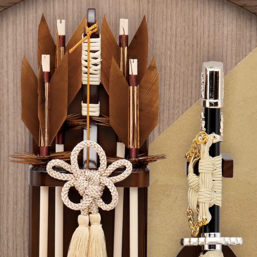 五月人形 破魔弓 20号 飛龍 兜付 初正月飾り 破魔矢 お祝い 初節句 初