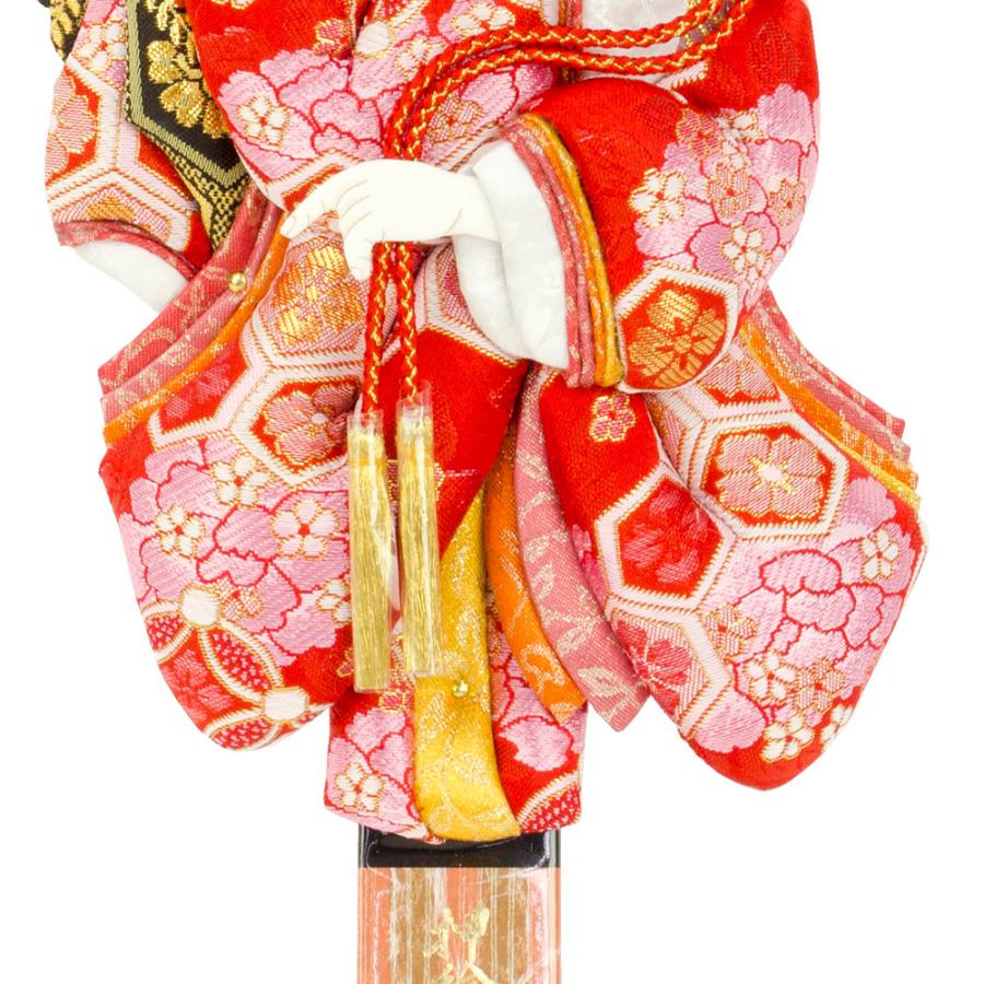 羽子板 単品 お祝い 10号 花小町振袖 道成寺 赤 ピンク おしゃれ かわいい 可愛い コンパクト モダン 1011-10-862 2025_3