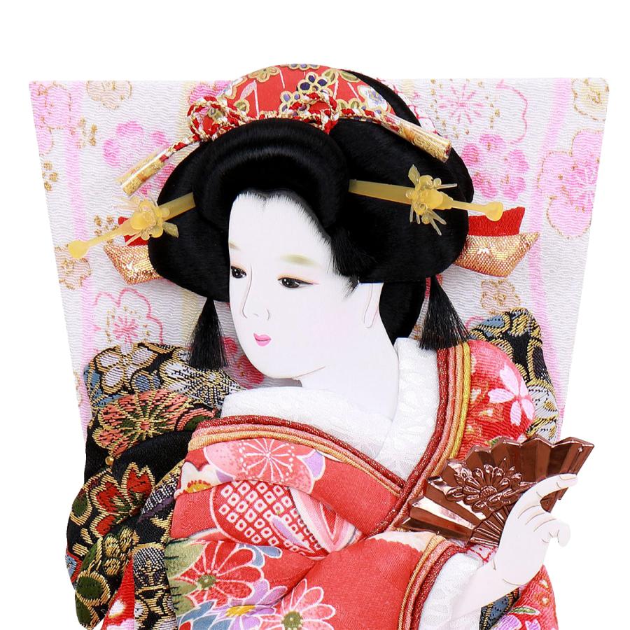 羽子板 単品 コンパクト かわいい おしゃれ 10号 (高さ約34cm) 初正月飾り モダン ミニ 羽子板飾り 押絵羽子板 姫 振袖 10号 まり飾り 1027-10-485 2026_2