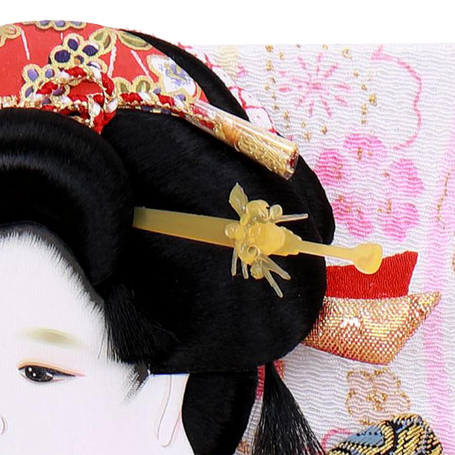 羽子板 単品 コンパクト かわいい おしゃれ 10号 (高さ約34cm) 初正月