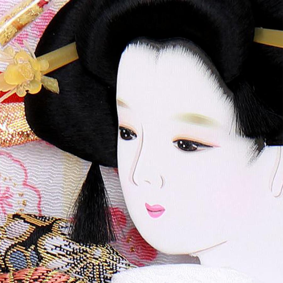 羽子板 単品 コンパクト かわいい おしゃれ 10号 (高さ約34cm) 初正月飾り モダン ミニ 羽子板飾り 押絵羽子板 姫 振袖 10号 まり飾り 1027-10-485 2026_4