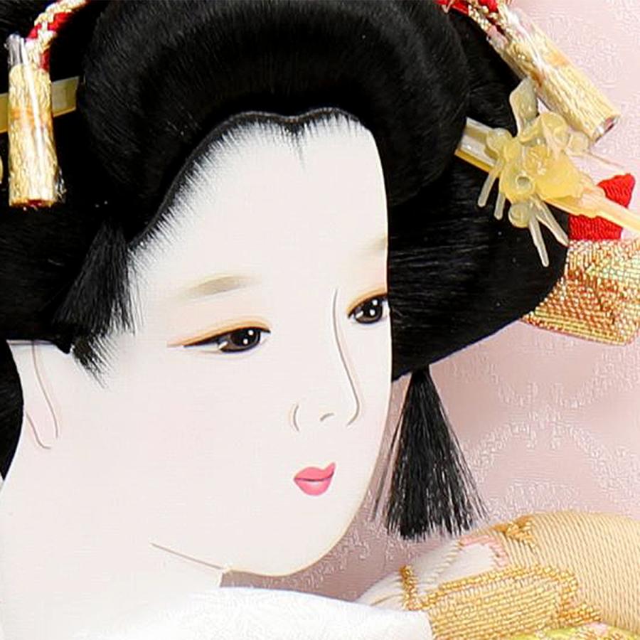 羽子板 単品 コンパクト かわいい おしゃれ 10号 (高さ約34cm) 初正月飾り モダン ミニ 羽子板飾り 押絵羽子板 姫 振袖 10号 浅妻 1027-10-573 2026_4