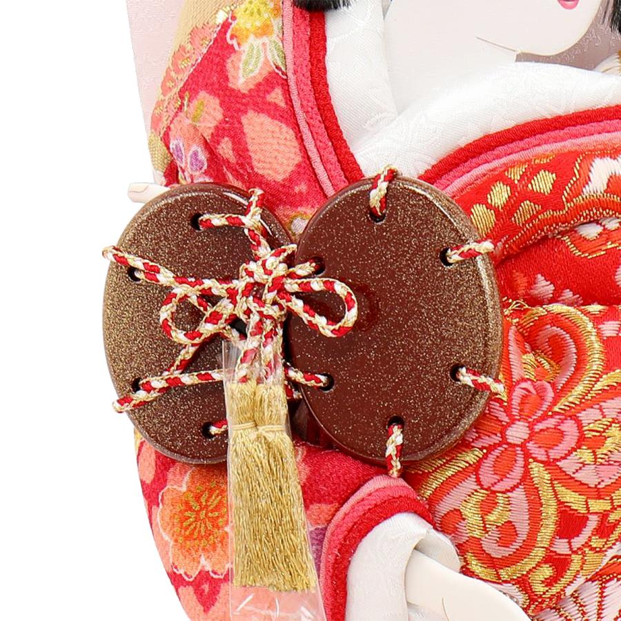 羽子板 単品 コンパクト かわいい おしゃれ 10号 (高さ約34cm) 初正月飾り モダン ミニ 羽子板飾り 押絵羽子板 姫 振袖 10号 浅妻 1027-10-573 2026_5