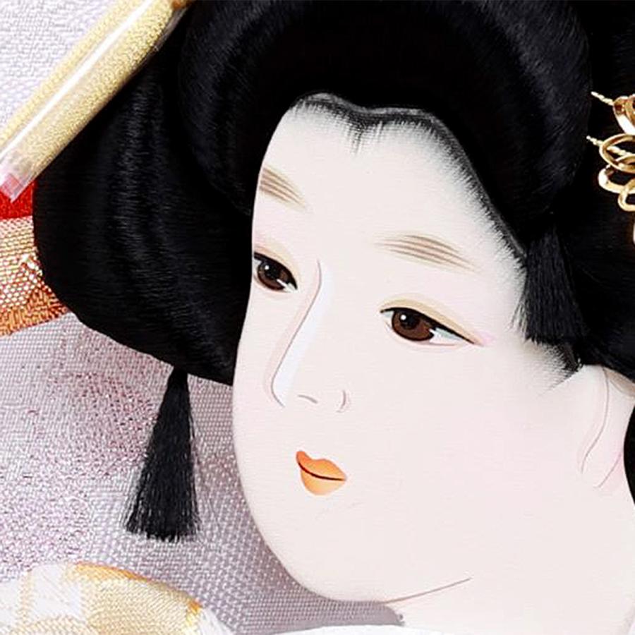 羽子板 単品 コンパクト かわいい おしゃれ 13号 (高さ約41cm) 初正月飾り モダン ミニ 羽子板飾り 押絵羽子板 姫 振袖 13号 道成寺 1027-13-032g 2026_4