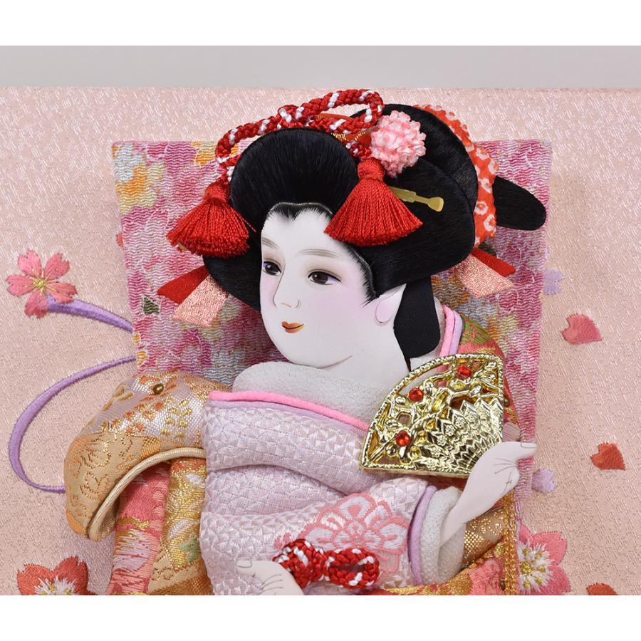 羽子板 お祝い ミニ 押絵羽子 選べる デザイン ガラス ケース飾り 横26 奥25 高35cm 額飾り ピンク 赤 コンパクト ケース おしゃれ 初正月 2026_11