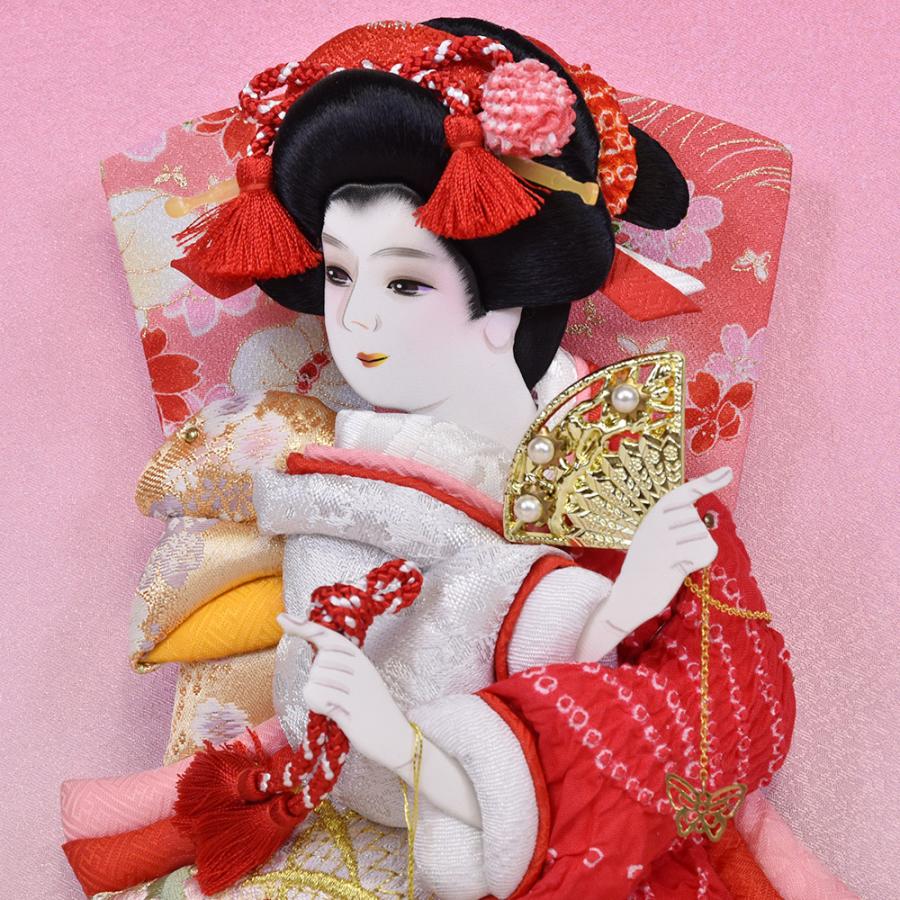 羽子板 お祝い ミニ 押絵羽子 選べる デザイン ガラス ケース飾り 横26 奥25 高35cm 額飾り ピンク 赤 コンパクト ケース おしゃれ 初正月 2026_19