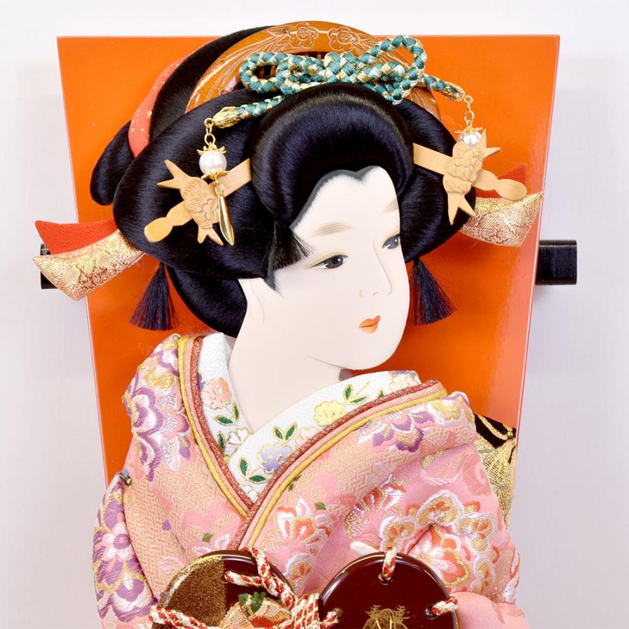 羽子板 お祝い 初正月 「選べる6種類」 黒 17号 小町 浅妻 藤娘 汐汲