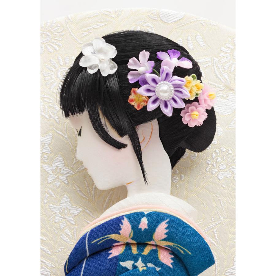 羽子板 久月 モダン 白 木目 初正月飾り コンパクト アクリル 羽子板