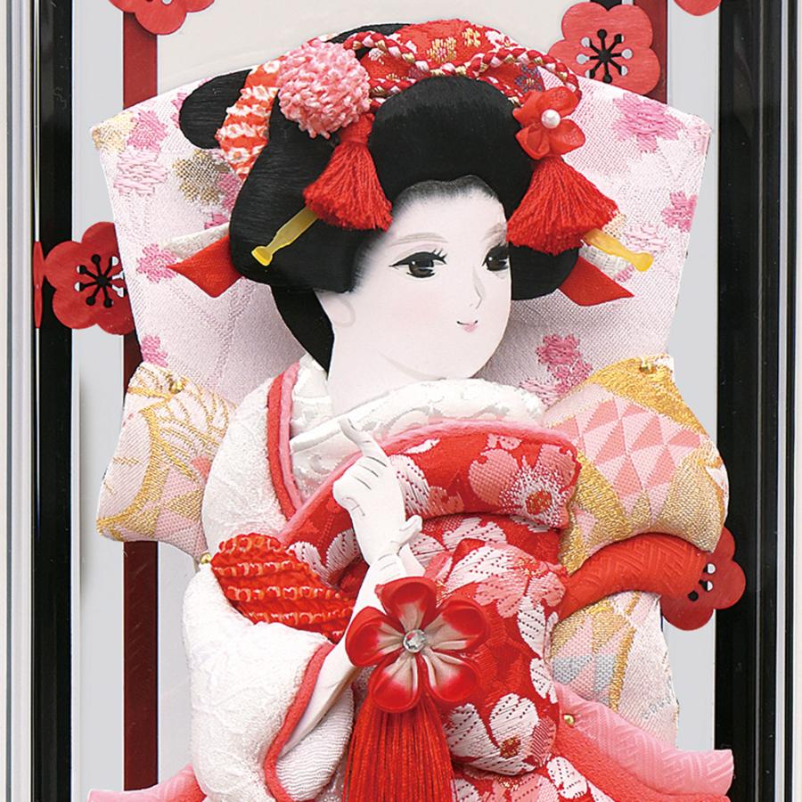 羽子板 お祝い ミニ おしゃれ 手作り 選べる 羽子板飾り 陽葵 ひまり ピンク 黒 ケース飾り アクリルケース おしゃれ かわいい 可愛い モダン 2025 a2matu24-38の画像
