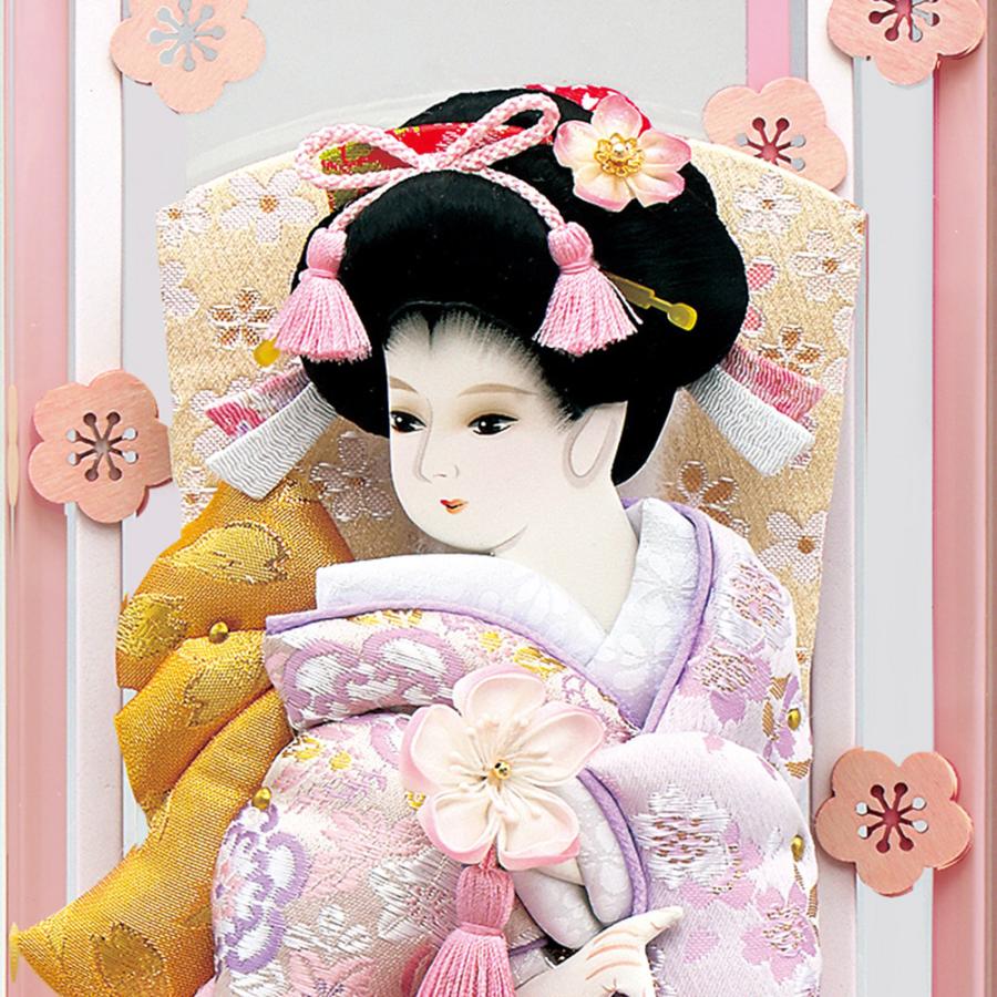 羽子板 お祝い ミニ おしゃれ 手作り 選べる 羽子板飾り 陽葵 ひまり ピンク 黒 ケース飾り アクリルケース おしゃれ かわいい 可愛い モダン 2025 a2matu24-38の画像