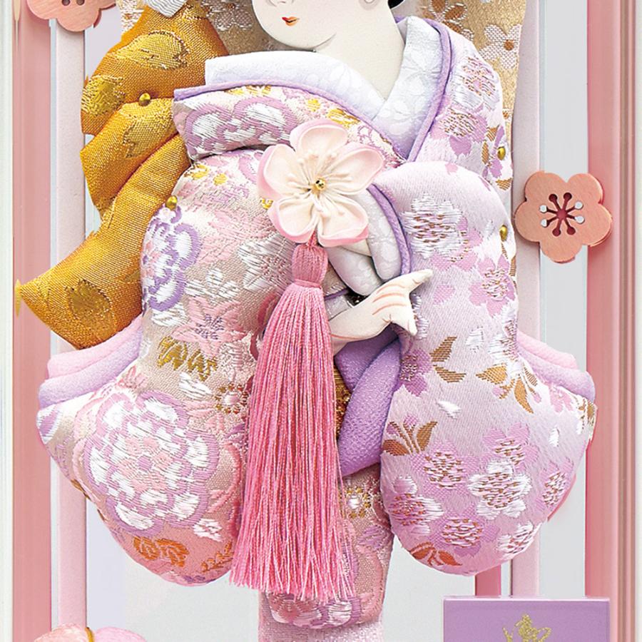 羽子板 お祝い ミニ おしゃれ 手作り 選べる 羽子板飾り 陽葵 ひまり ピンク 黒 ケース飾り アクリルケース おしゃれ かわいい 可愛い モダン 2025 a2matu24-38の画像
