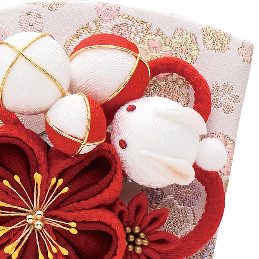 ミニ羽子板 羽子板 単品 コンパクト かわいい おしゃれ 7号 (高さ約21cm) カンザシ