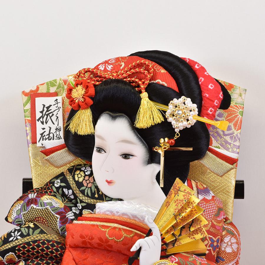 羽子板 お祝い 初正月 羽子板飾り ガラス ケース飾り 正月飾り 押絵羽子板 orijin オリジン 18号 金襴詩音赤赤 おしゃれ 2024_3