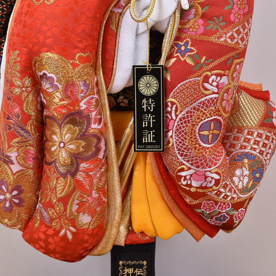 羽子板 お祝い 初正月 羽子板飾り ガラス ケース飾り 正月飾り 押絵羽子板 orijin オリジン 18号 金襴詩音赤赤 おしゃれ 2024_5
