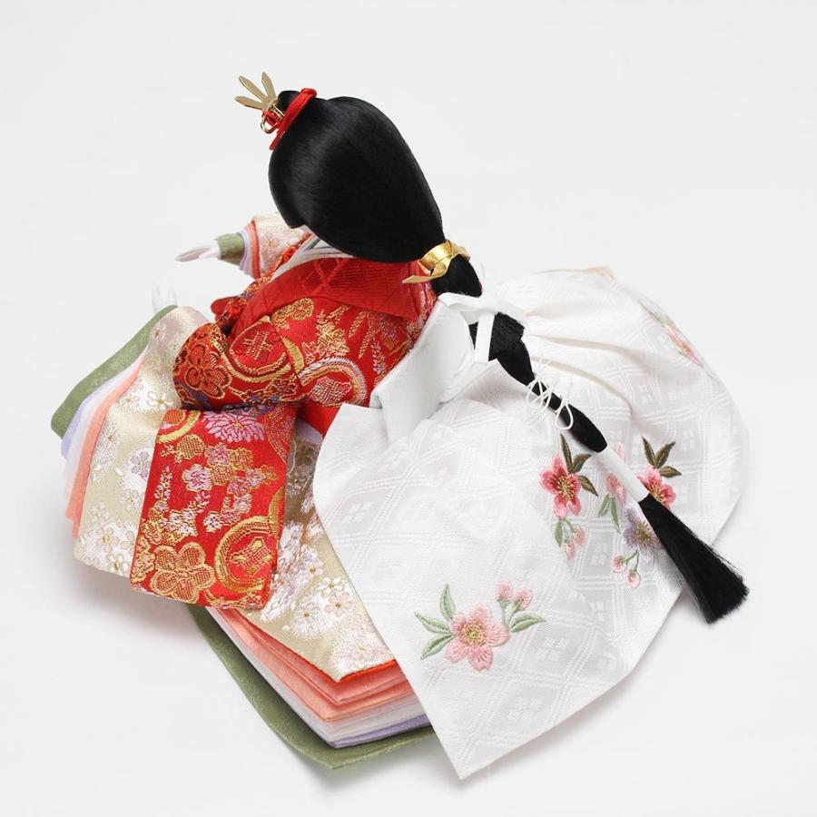 限定素材を使用 雛人形 お祝い ひな人形 平飾り 台付 朱色 黒 親王飾り 2人飾り 二人飾り 会津塗 三曲屏風 朱色 おしゃれ かわいい 可愛い コンパクト モダン 【FK2683875578】(95174円)