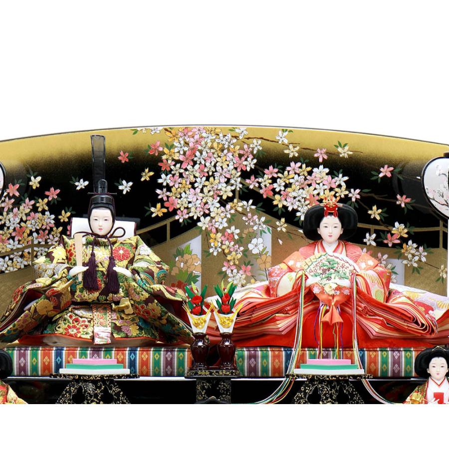 ★最終価格★ 雛人形 ひな人形 お祝い 三段飾り 3段飾り 五人飾り 5人飾り おしゃれ かわいい おしゃれ 可愛い 【YWU2407625715】(85378円)