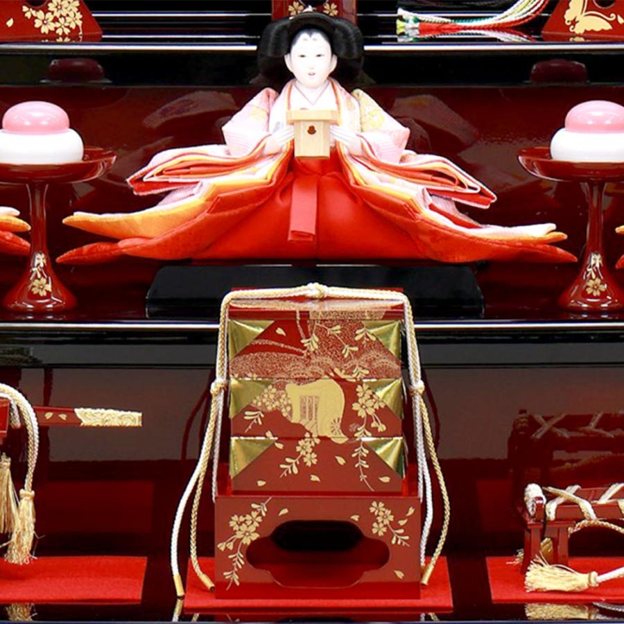 【売り切りお値下げ】 雛人形 ひな人形 お祝い 三段飾り 3段飾り 五人飾り 5人飾り おしゃれ かわいい おしゃれ 可愛い 【XU2194689723】(77827円)