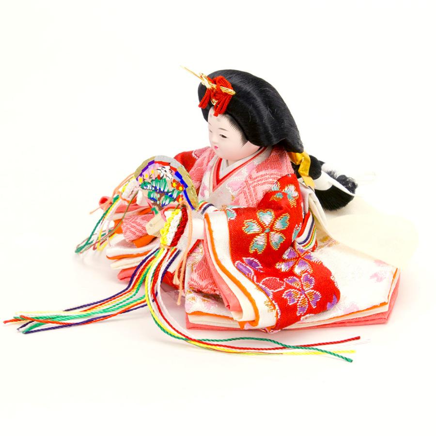 雛人形 お祝い ひな人形 2段 二段 5人飾り 五人飾り 木目 おしゃれ