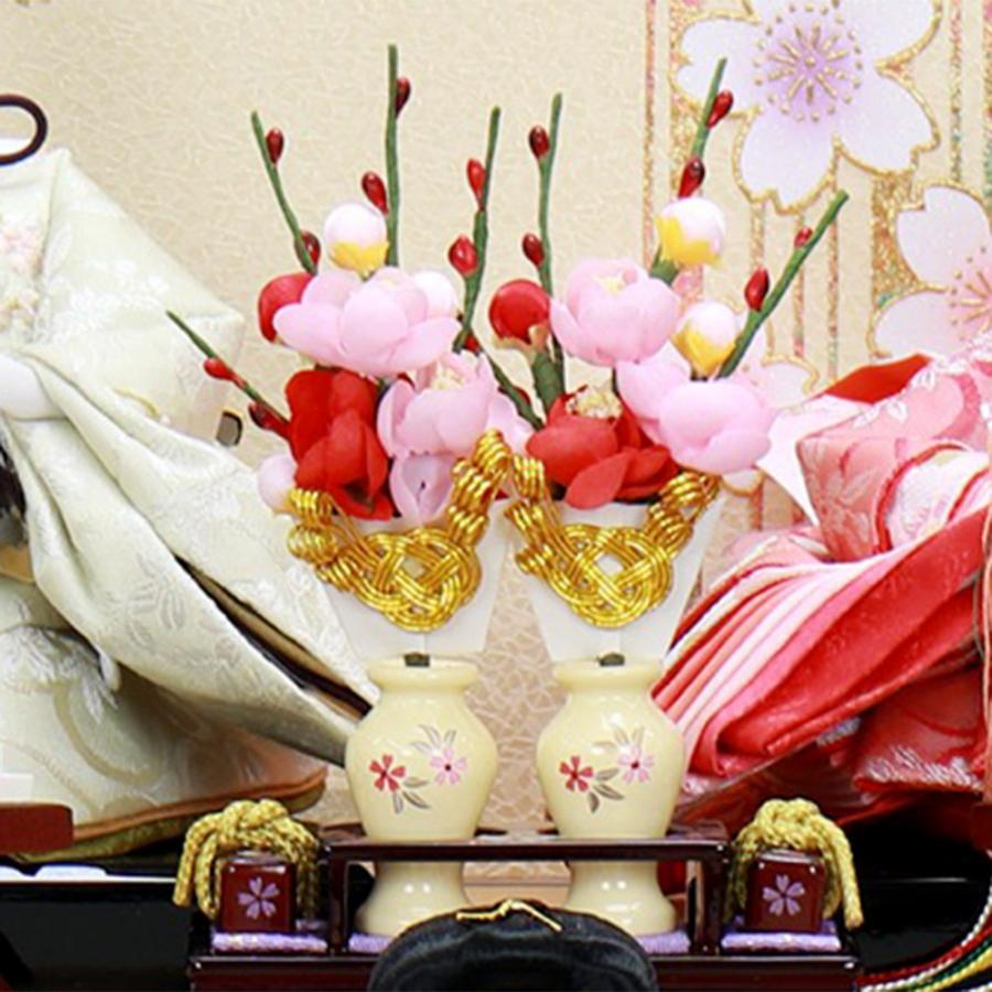 雛人形 お祝い ひな人形 3段 三段 収納飾り 収納箱 5人飾り 五人飾り