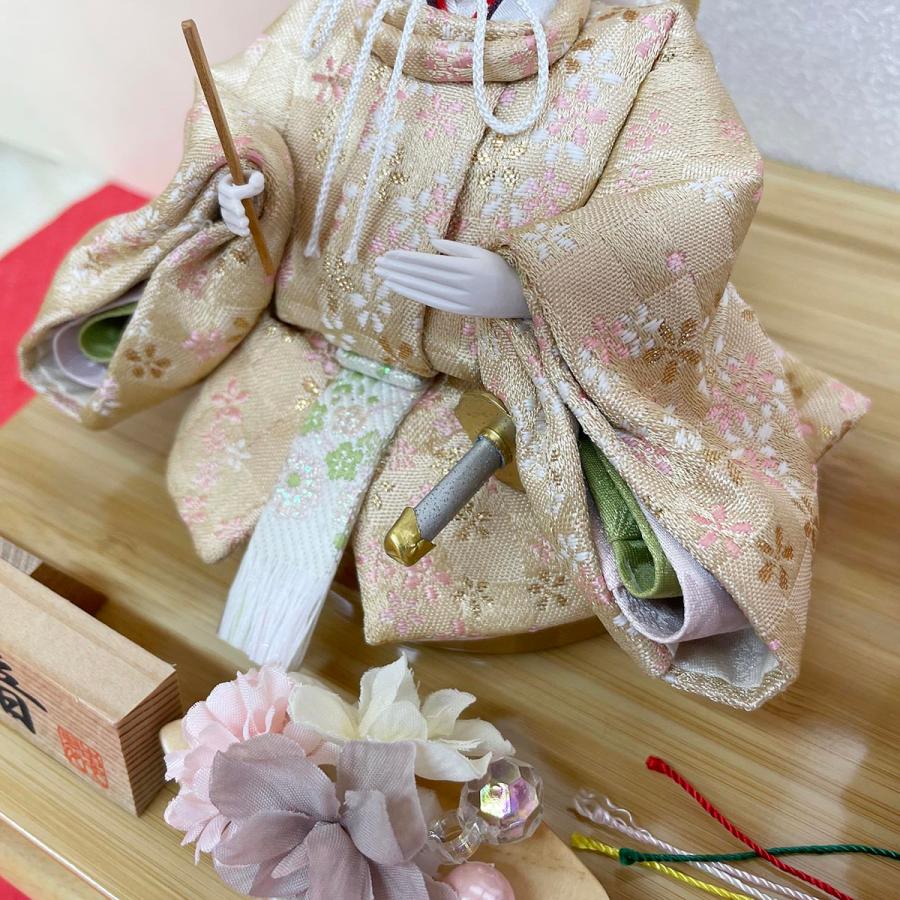 雛人形 コンパクト おしゃれ お祝い ひな人形 ケース飾り 親王飾り 柳 半円型 木目 白 ピンク かわいい 可愛い モダン 2026_7