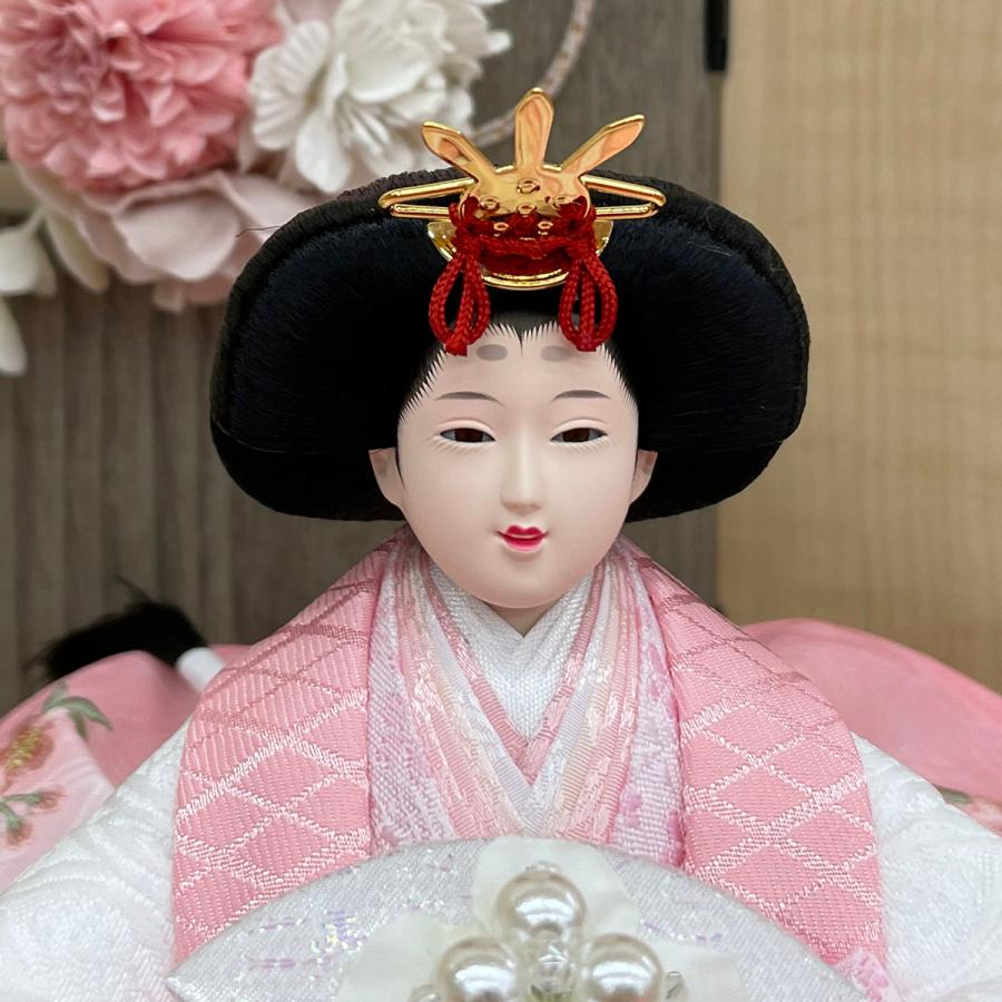 雛人形 お祝い ひな人形 平飾り 親王飾り 2人飾り 二人飾り 小三五