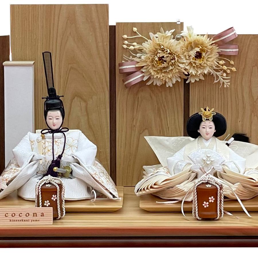 雛人形 お祝い ひな人形 平飾り 親王飾り 2人飾り 二人飾り 小三五