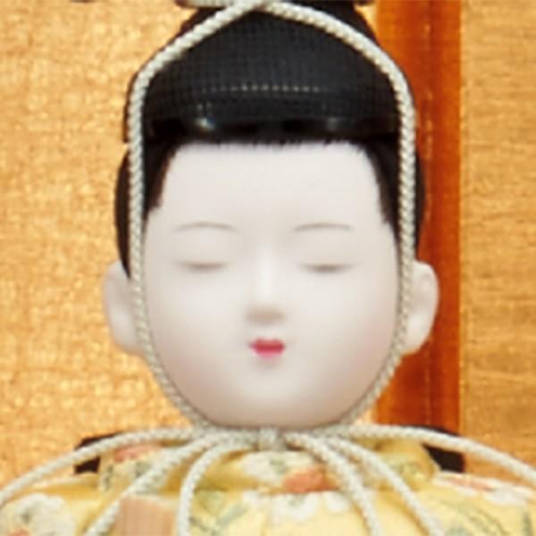 雛人形 コンパクト 木目込み 一秀 ひな人形 親王飾り 平飾り かわいい おしゃれ コンパクト 小さい ミニ お雛様 おひな様 2025 25-h-97_1