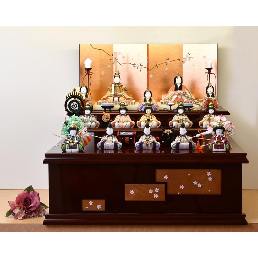 雛人形15人飾り 雛人形 15人飾り 本物 雛人形15人飾り