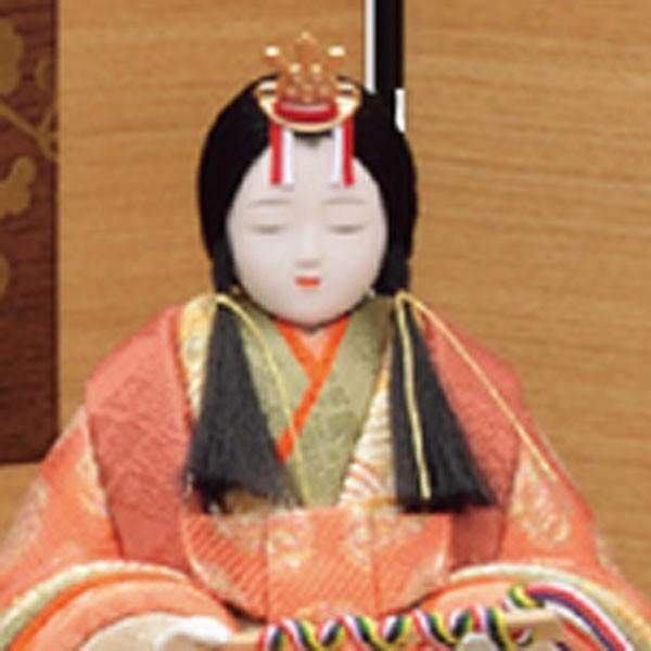 雛人形 木目込み 一秀作 コンパクト ひな人形親王飾り 25号 正絹 Le-d-コードレス雪洞付 初節句飾り お雛様 雛祭りセット 小さい ミニ おひな様 2025 25-b-117_3